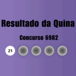 Resultado da Quina de hoje: veja números e ganhadores do concurso 6982
