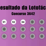 Resultado da Lotofácil de hoje: veja números e ganhadores do concurso 3642