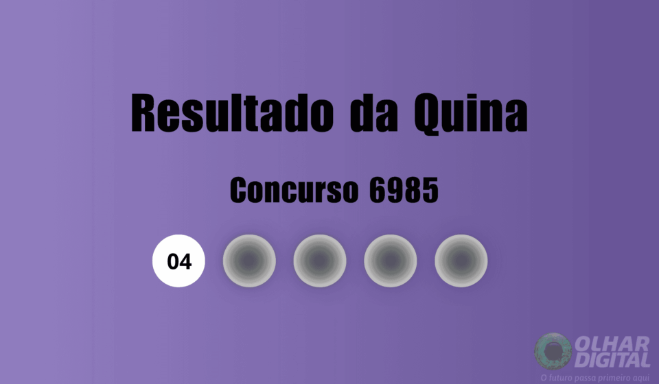 Resultado da Quina de hoje: veja números e ganhadores do concurso 6985 (quarta, 25/03)
