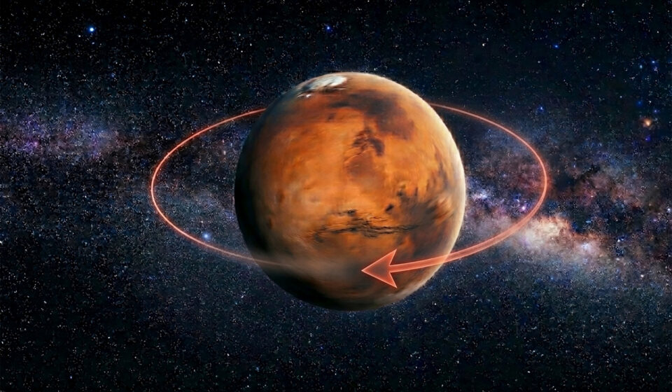 Anomalia no interior de Marte faz planeta girar mais rápido e diminui duração dos dias