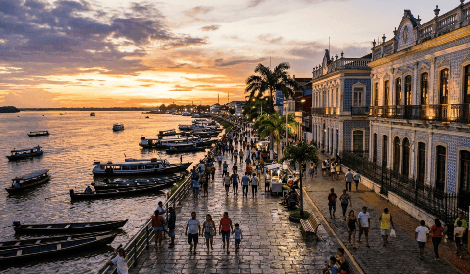 Com 500 mil habitantes, essa cidade cresce sem nenhuma estrada chegar até ela