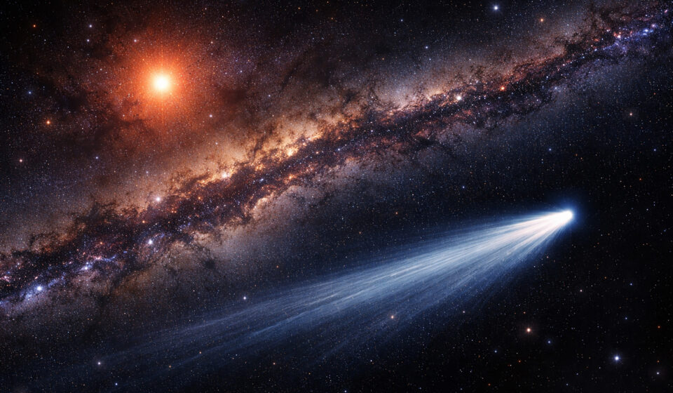 Cometa 3I/ATLAS pode ter origem em estrela antiga pobre em metais