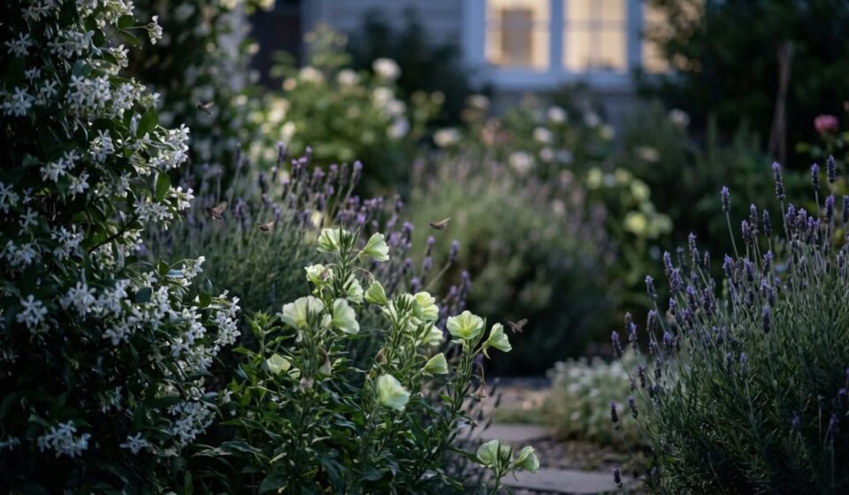 Flores noturnas que protegem hortas secretamente