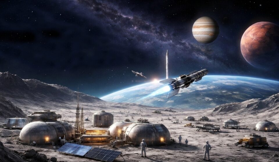 Futuro da exploração espacial: NASA detalha planos para base lunar e nave nuclear 