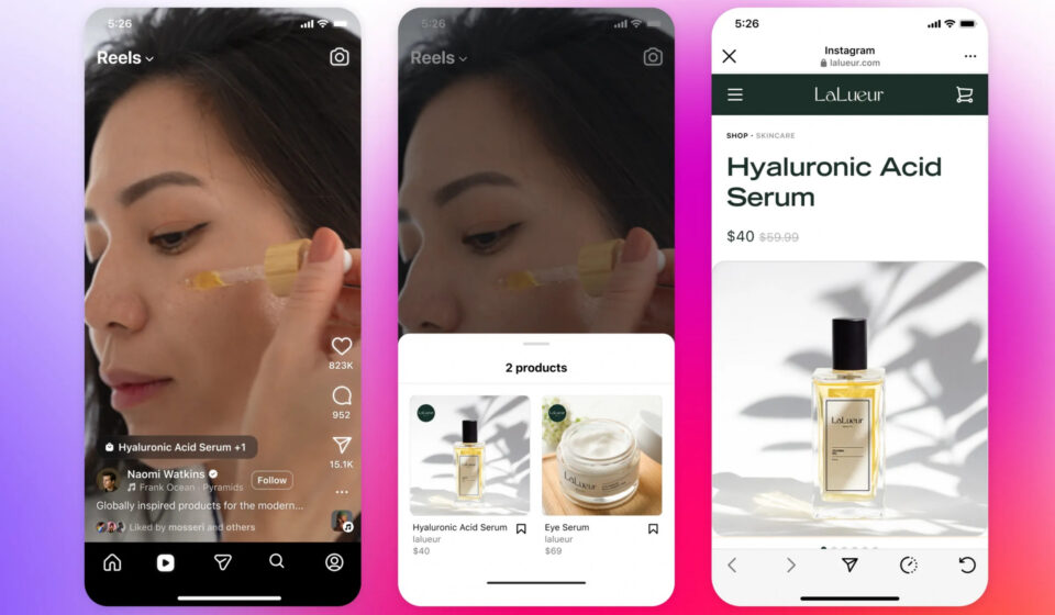 Instagram e Facebook serão invadidos por links de compras; entenda