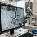 Metal se regenera sozinho durante teste com microscópio e muda o que se pensava sobre rachaduras