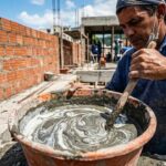 Mistura de cimento com resina acrílica vira o novo queridinho da construção