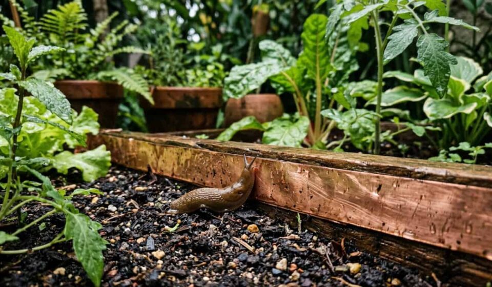 O pulo do gato para acabar com lesmas no jardim está nessa fita