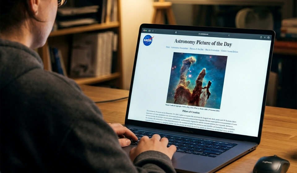 Olhar Espacial revela a ciência por trás da Imagem Astronômica do Dia (APOD) da NASA