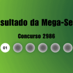 Resultado da Mega-Sena de hoje: veja números e ganhadores do concurso 2986 (quinta, 19/03)
