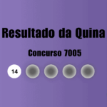 Resultado da Quina de hoje: veja números e ganhadores do concurso 7005 (sábado, 18/04)