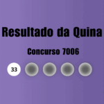 Resultado da Quina de hoje: veja números e ganhadores do concurso 7006 (segunda, 20/04)