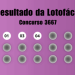 Resultado da Lotofácil de hoje: veja números e ganhadores do concurso 3667 (quarta, 22/04)