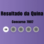 Resultado da Quina de hoje: veja números e ganhadores do concurso 7007 (quarta, 22/04)