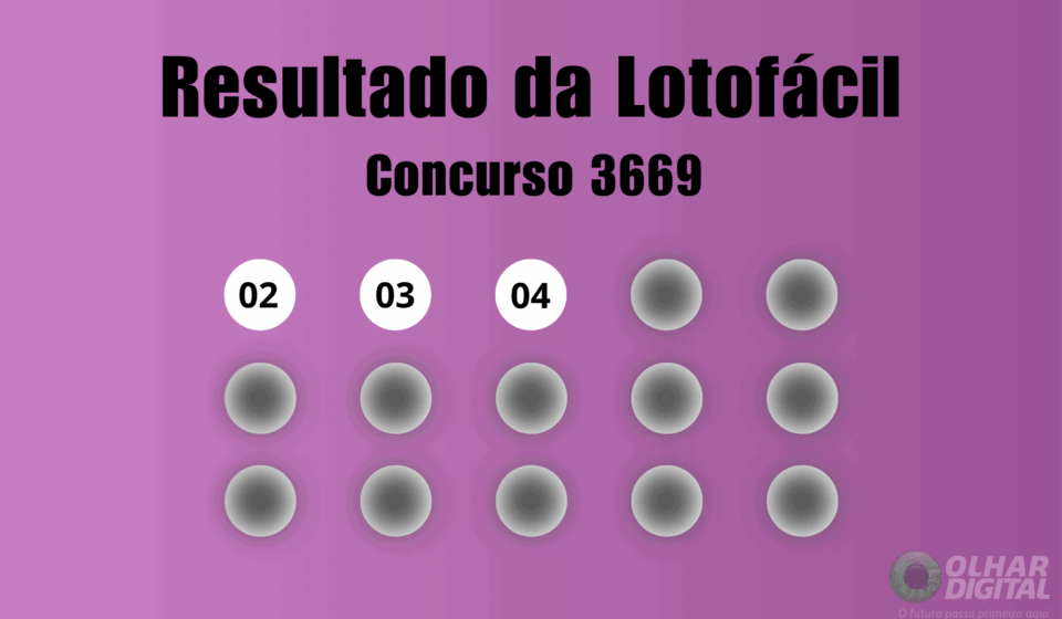 Resultado da Lotofácil de hoje: veja números e ganhadores do concurso 3669 (sexta, 24/04)