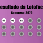 Resultado da Lotofácil de hoje: veja números e ganhadores do concurso 3670