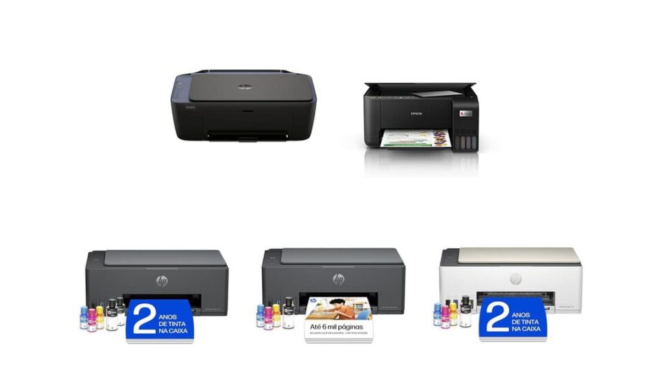 4 ofertas de impressoras que valem a pena conferir agora