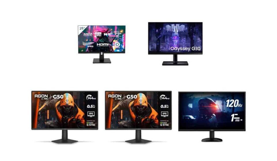 5 monitores gamer em oferta: aproveite as melhores promoções da Amazon