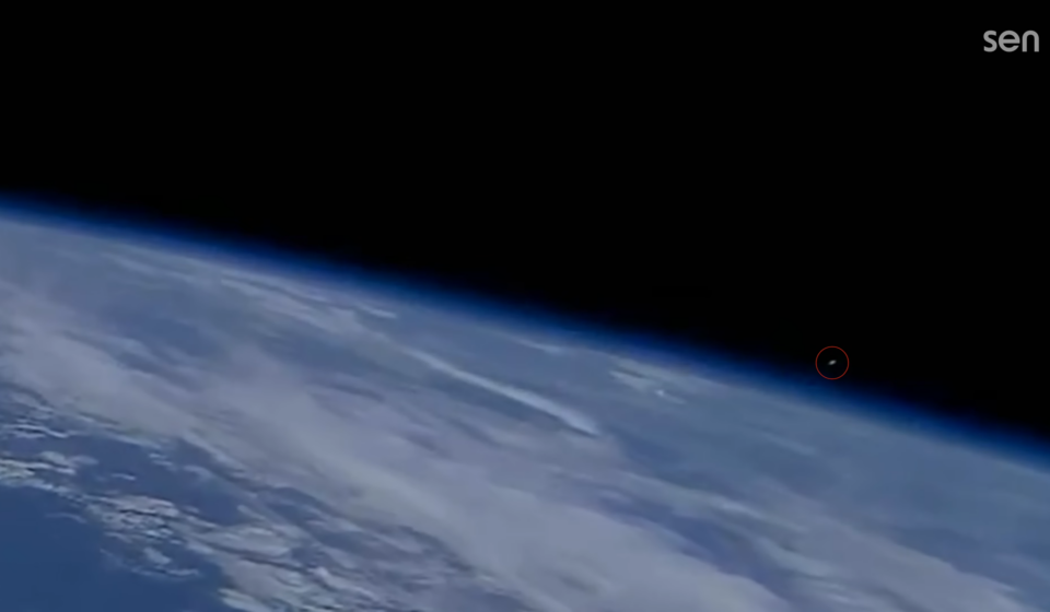Artemis 2: cápsula Orion é filmada da Estação Espacial Internacional