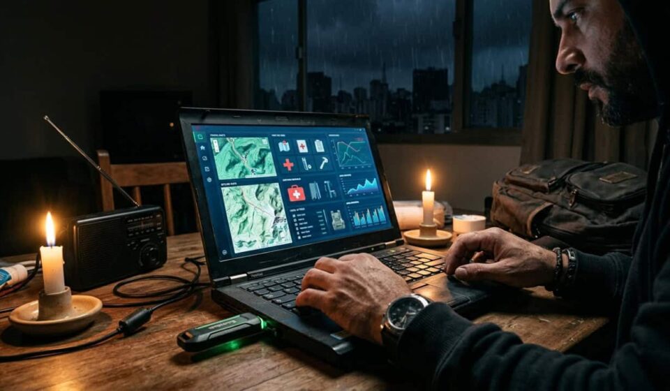 Foi criado um pen drive com um kit de sobrevivência perfeito caso a internet caia. É a melhor ideia para o próximo apagão