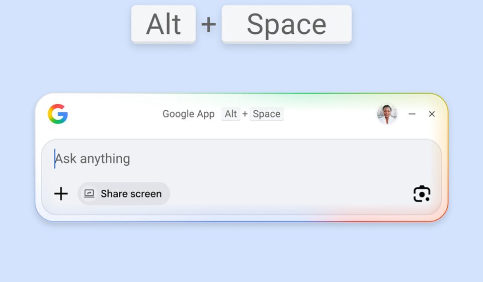 Google transforma seu desktop em um buscador próprio