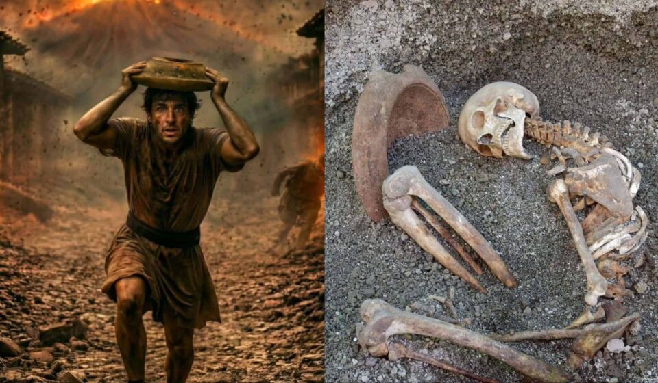 Pompeia: arqueólogos usam IA para recriar rosto de vítima soterrada por vulcão