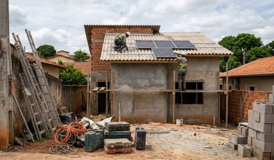 Quanto custa construir uma casa com energia solar em 2026?