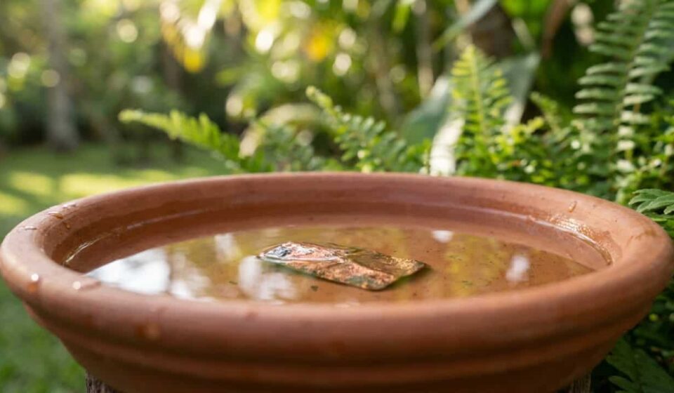 Quem tem um bebedouro de pássaros é recomendado adicionar esse elemento natural