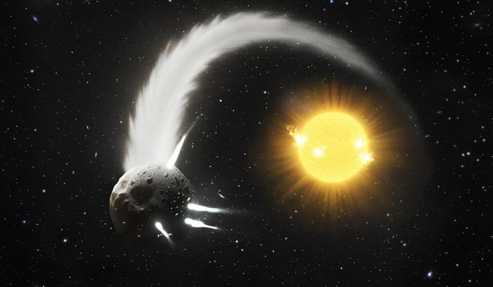 Visitante interestelar 3I/ATLAS mudou de composição enquanto se aproximava do Sol