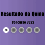 Resultado da Quina de hoje: veja números e ganhadores do concurso 7022 (segunda, 11/05)