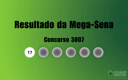 Resultado da Mega-Sena de hoje: veja números e ganhadores do concurso 3007 (terça, 12/05)
