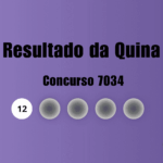 Resultado da Quina de hoje: veja números e ganhadores do concurso 7034 (segunda, 25/05)