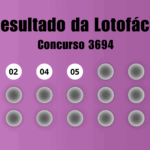 Resultado da Lotofácil de hoje: veja números e ganhadores do concurso 3694 (segunda, 25/05)