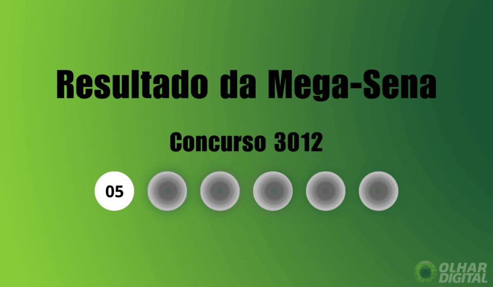 Resultado da Mega-Sena de hoje: veja números e ganhadores do concurso 3012 (quinta, 28/05)