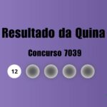 Resultado da Quina de hoje: veja números e ganhadores do concurso 7039 (sábado, 30/05)