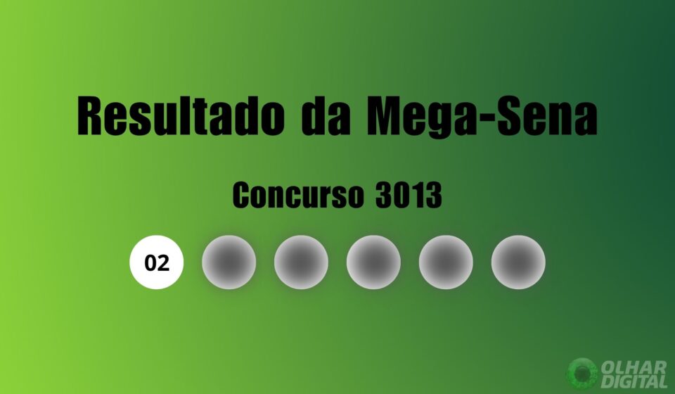Resultado da Mega-Sena de hoje: veja números e ganhadores do concurso 3013 (sábado, 30/05)