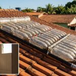 Aquecedor solar caseiro feito com garrafa PET e cano preto elimina o chuveiro elétrico e custa menos de R$ 200