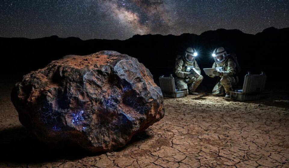 Cientistas acham moléculas orgânicas em meteorito de Marte que trás novidades sobre a origem da vida