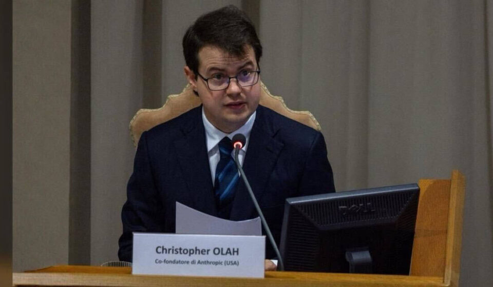 Cofundador da Anthropic diz no Vaticano que IA não pode ficar apenas nas mãos das big techs