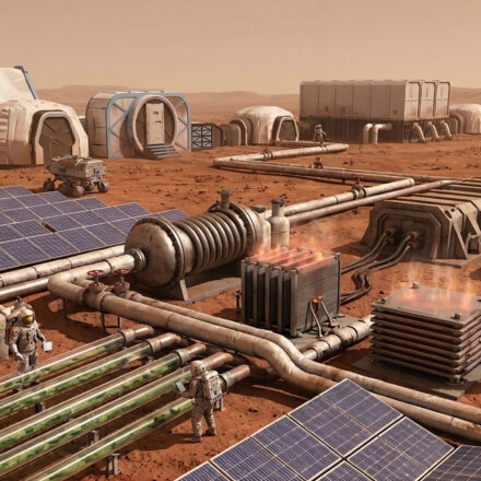 Energia em Marte pode ser gerada com recursos do próprio planeta