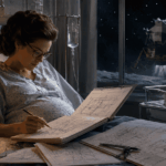 Enquanto entrava em trabalho de parto, ela finalizava um sistema que salvaria astronautas
