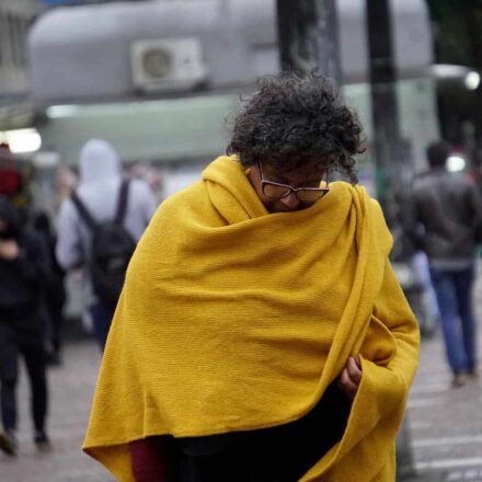 Frente fria derruba temperaturas em parte do Brasil