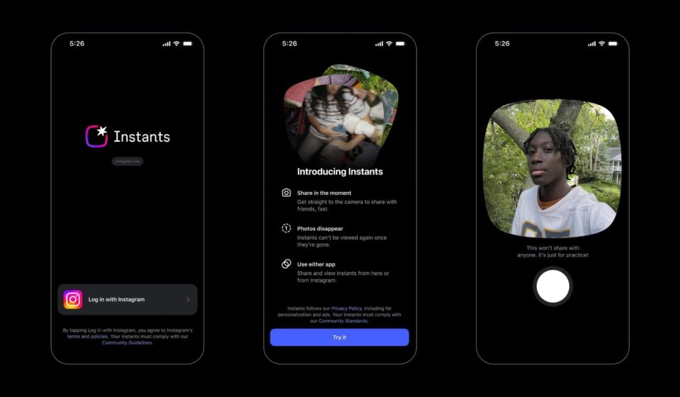 Instagram lança Instants, recurso de fotos que desaparecem