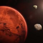 Lua de Marte pode virar anéis mais cedo que o previsto