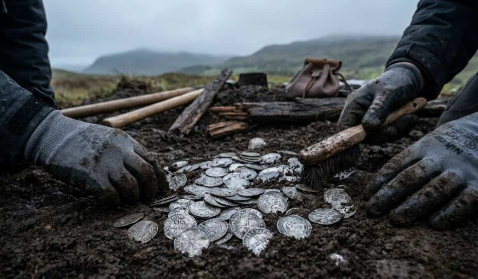 Maior tesouro de moedas da Era Viking na história norueguesa encontrado