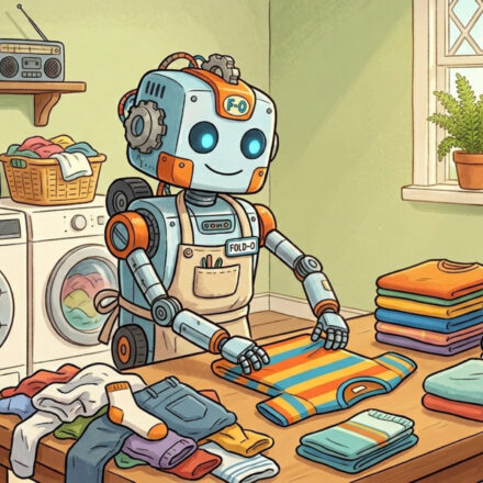Nova IA permite que robôs dobrem roupa e organizem objetos mais rápido que humanos