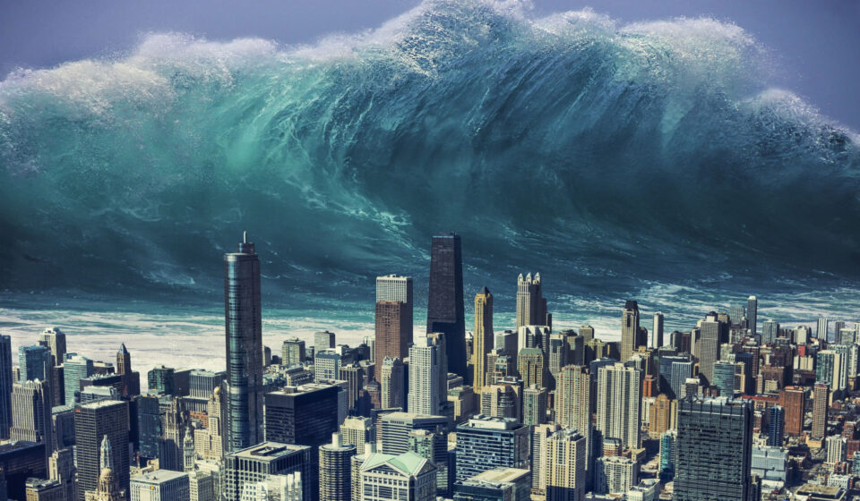 O megatsunami com altura de arranha-céu que atingiu o Alasca