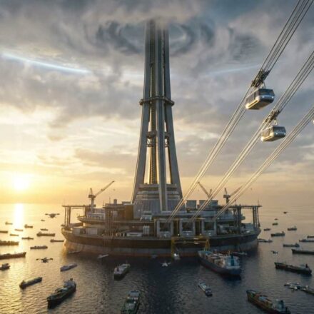 O plano ambicioso para construir um elevador gigante que leva turistas ao espaço sem precisar de foguetes