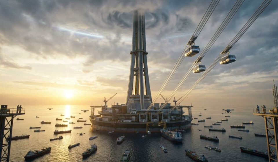 O plano ambicioso para construir um elevador gigante que leva turistas ao espaço sem precisar de foguetes