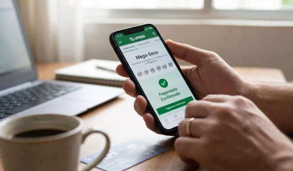 O truque digital para registrar a aposta da Mega-Sena sem precisar guardar um papel físico na carteira
